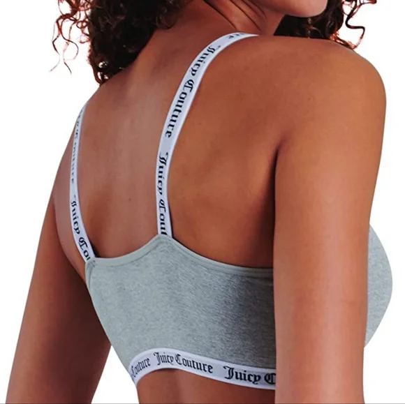 🧡JUICY COUTURE BRAND NEW 2-PACK BRALETTE SIZE S - Picture 7 of 14